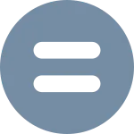 Bars Circle S SVG Icon